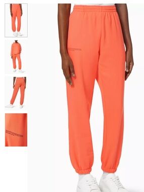 PANGAIA Coral Reef Lightweight Organic Cotton Track Pants Salmon Pink Medium
